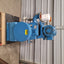 Used Hull Vac HS-110 Single-Stage Rotary Piston Vacuum Pump 110CFM 208-230/460VAC 3ph