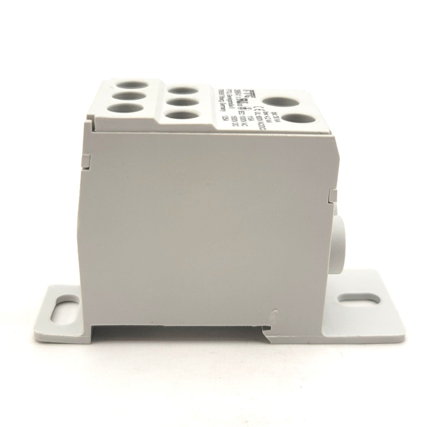 New Lot Of 4 FTG 38641 Aluminum One Phase Power Distribution Blocks 90A, 600AC/DC