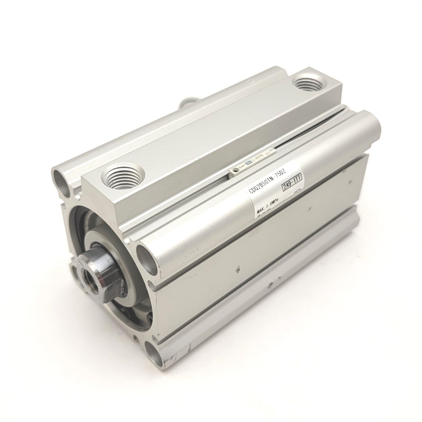 New – Open box SMC CDQ2B50TN-75DZ-M9PWSAPC Double Acting Compact Cylinder W/Auto Switches