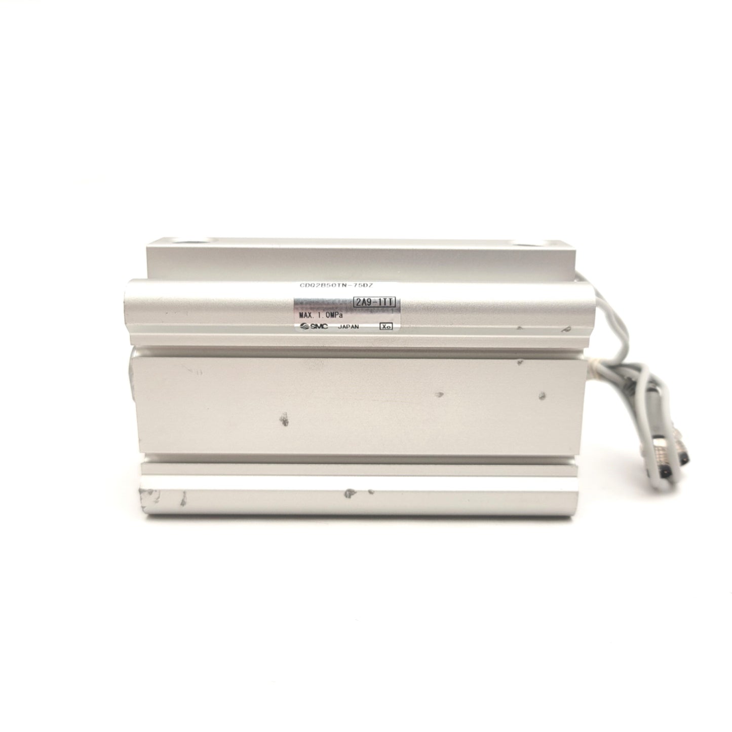 New – Open box SMC CDQ2B50TN-75DZ-M9PWSAPC Double Acting Compact Cylinder W/Auto Switches