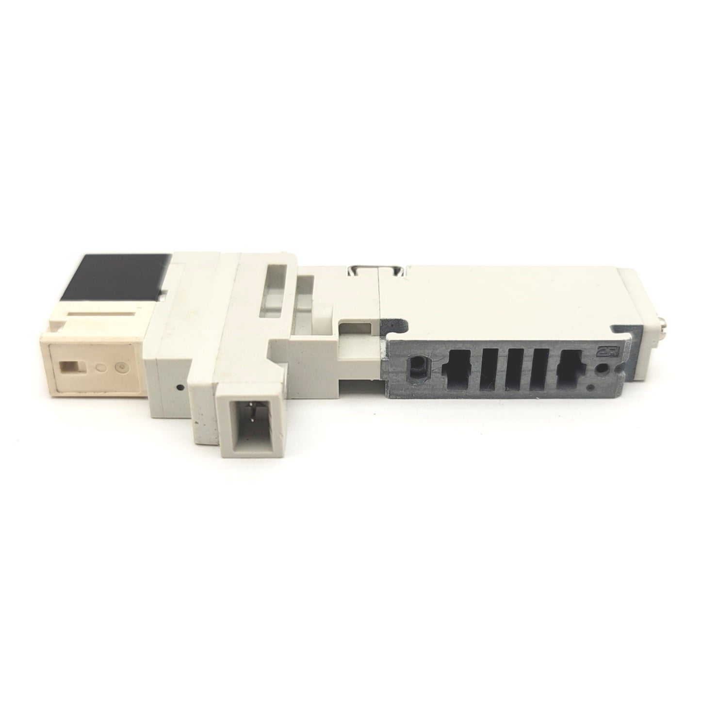 Used SMC VQ1101-5C Plug-In 2-Position Single Solenoid Valve, 24VDC, 0.16-0.7MPa