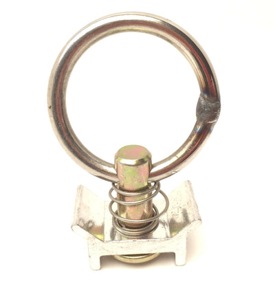 New – Open box Lot of 10 Single Stud Fitting w/Round SS O-Ring L-Track Airline Tie Down 4000lbs