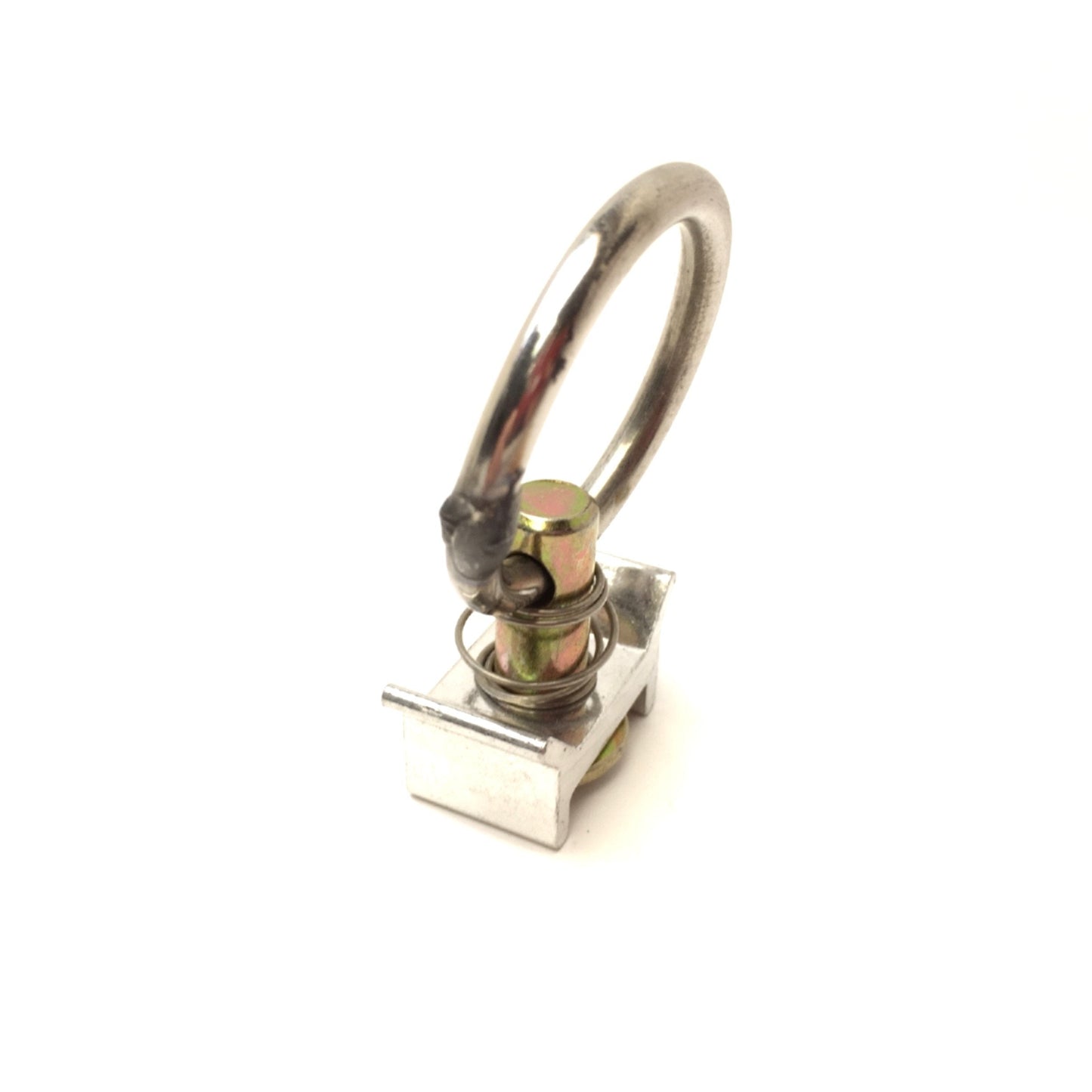 New – Open box Lot of 10 Single Stud Fitting w/Round SS O-Ring L-Track Airline Tie Down 4000lbs