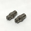 New – Open box Lot of 2 S4J A1305 Metal Male Luer Lock Syringe to Pipe Fitting 1/8" NPT Brass