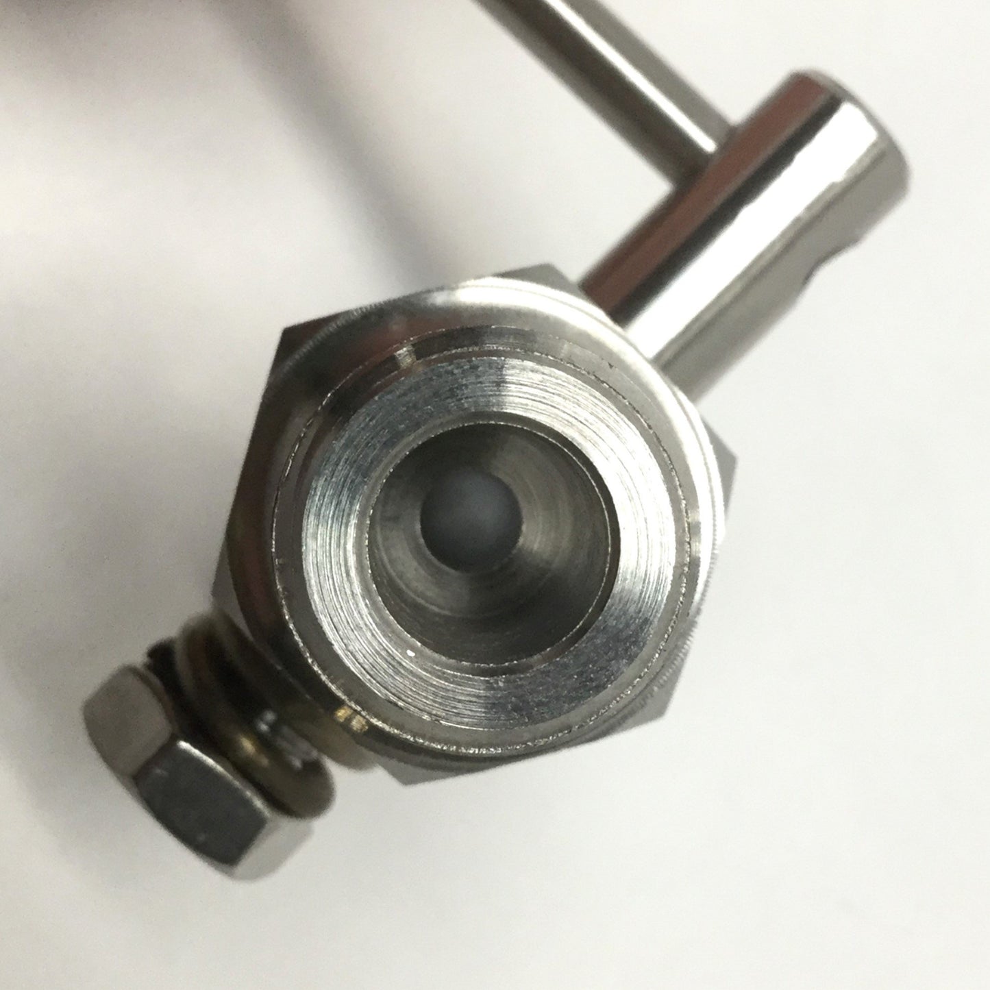 New – Open box Stainless Steel Spouted Drain Tap Valve Bibcock, 3/8" NPT, 3/16" Orifice