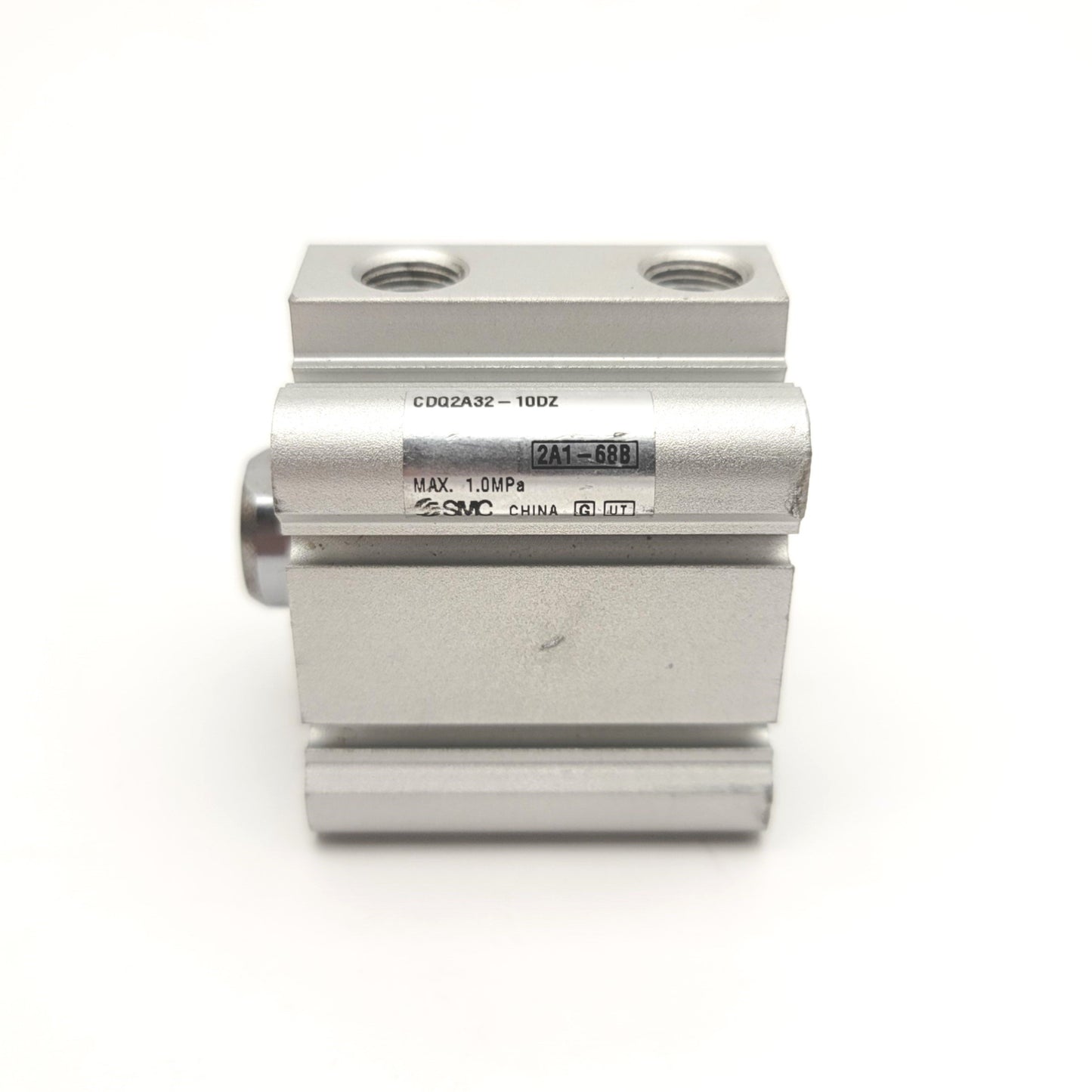 New – Open box SMC CDQ2A32-10DZ Compact Double Acting Cylinder 32mm Bore, 10mm Stroke, 1/8"RC