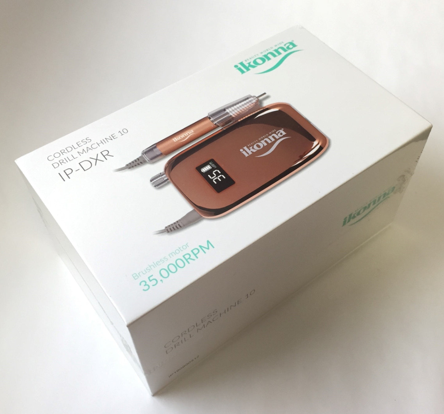 New Ikonna IP-DXR Cordless Portable Drill Machine Rose Gold, Brushless Motor 35k RPM