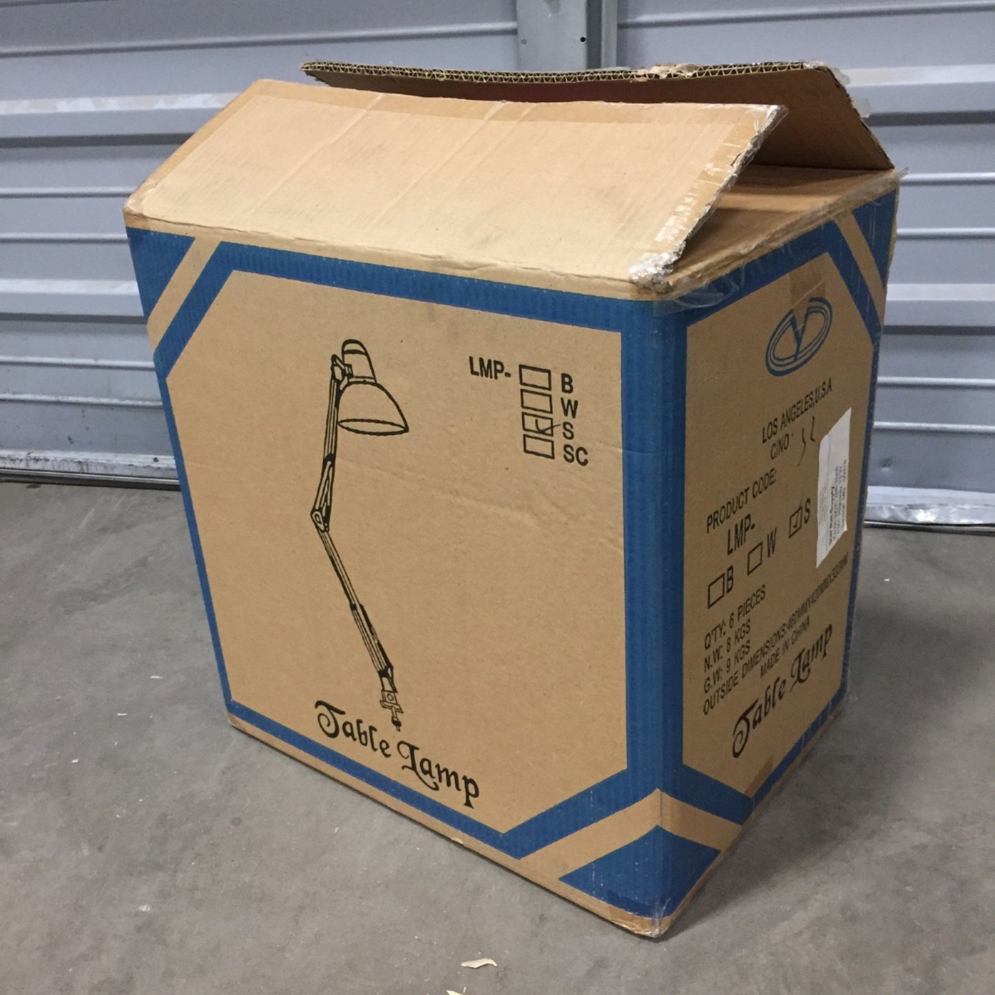 New LMP-S Silver Brushed Metal Home Office Salon Clamp Base Table Lamps 60W