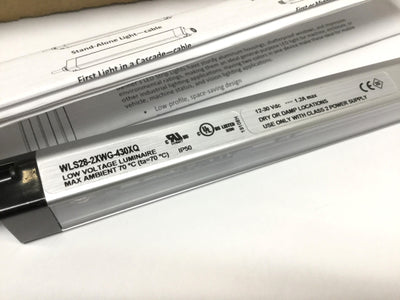 New Banner WLS28-2XWG-430XQ Luminaire Dual Color LED Strip Light 430mm White, Green