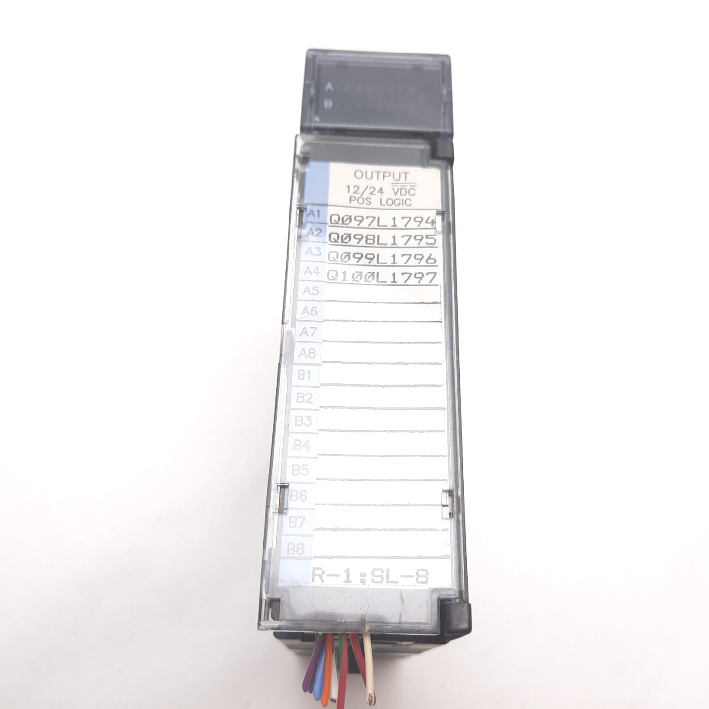 Used GE Fanuc IC693MDL740F PLC Output Module, 16-Point, 12/24VDC 0.5A, Positive Logic