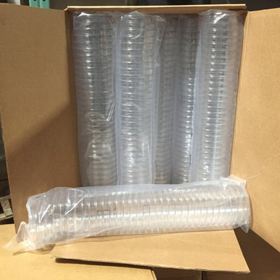 New Lot of 825 Corning SB93-101 Round Petri Dish Plates, 90mm Dia, 3-Vents, Aseptic