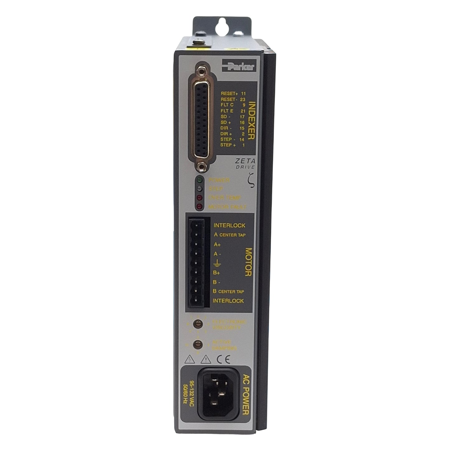 Used Parker ZETA4 Compumotor Stepper Motor Drive, 1-Axis, 170VDC Bus 900VA, 120VAC