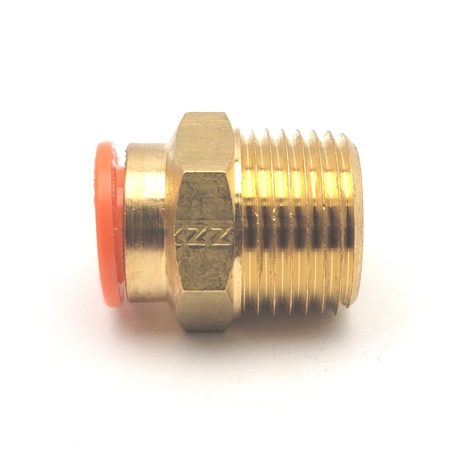 New – Open box Lot Of 10 SMC KQ2H11-36A Straight Male One-Touch Fittings 3/8" Tube To 3/8"NPT