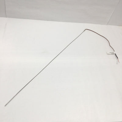 New – Open box Watlow AQEC0TA240UJ010 Metal Transition Thermocouple Type J, 24" x Ø.063" Sheath