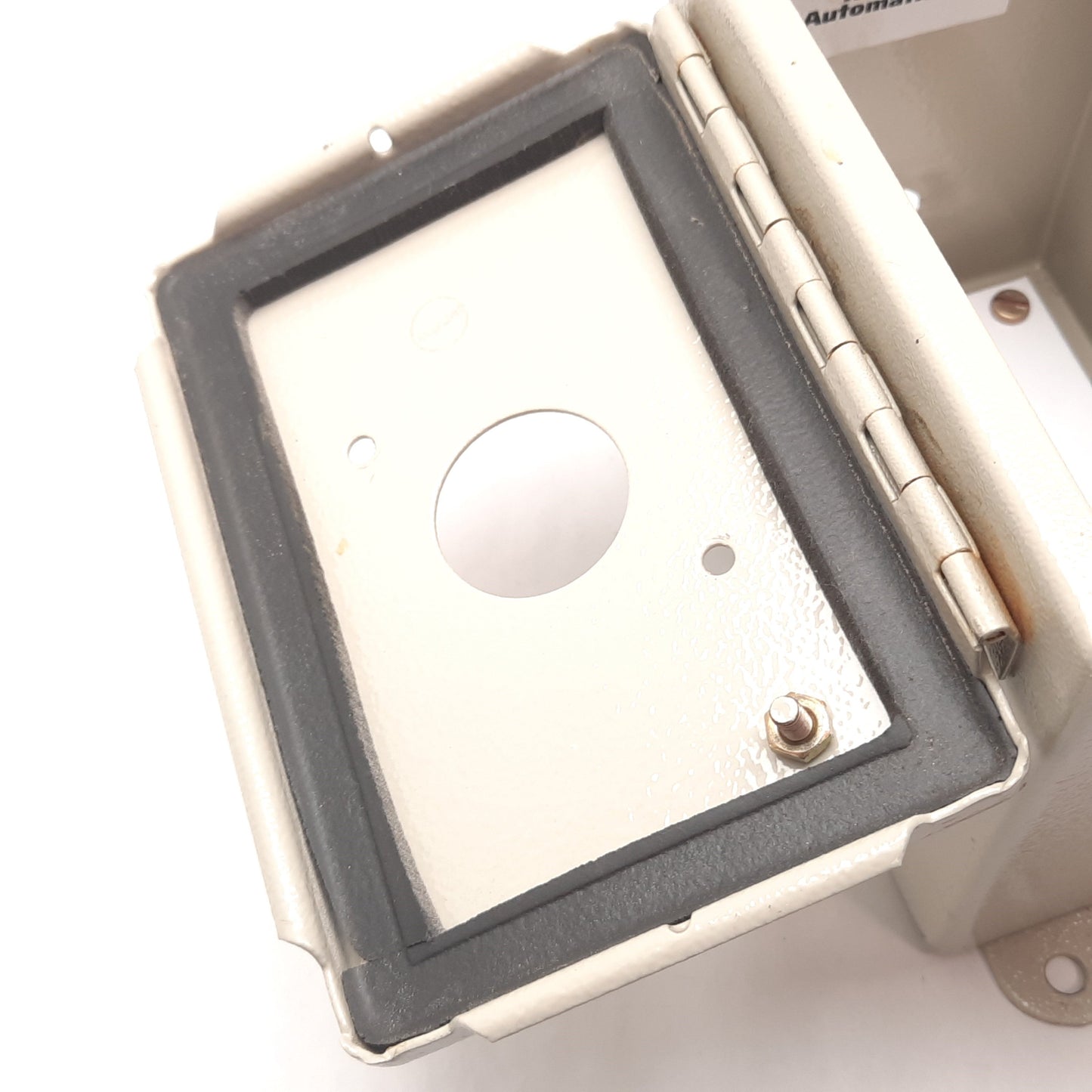 Used Allen Bradley 194E-FA20E-P11 Disconnect Switch Enclosure, 6" x 4" x 5.5", Steel