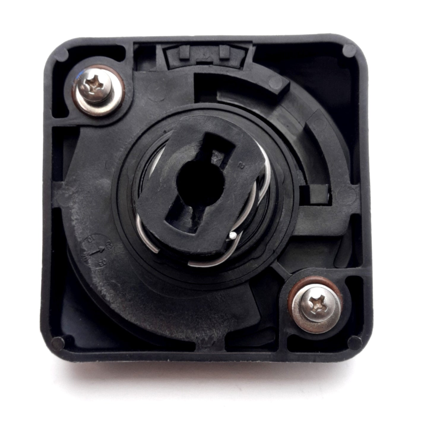 Used Sprecher Schuh L10-HS4 Disconnect Switch Operator Handle, Size: 3" x 3", 90°