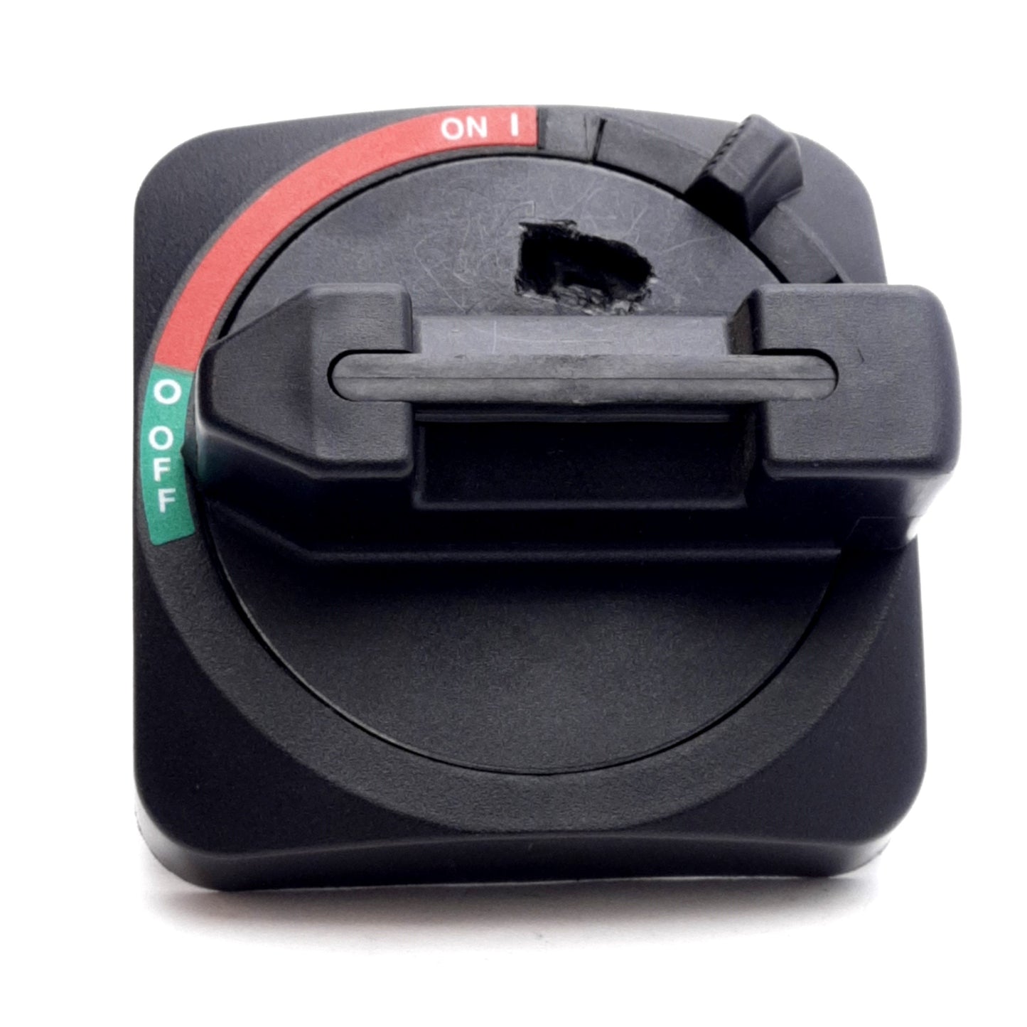 Used Sprecher Schuh L10-HS4 Disconnect Switch Operator Handle, Size: 3" x 3", 90°
