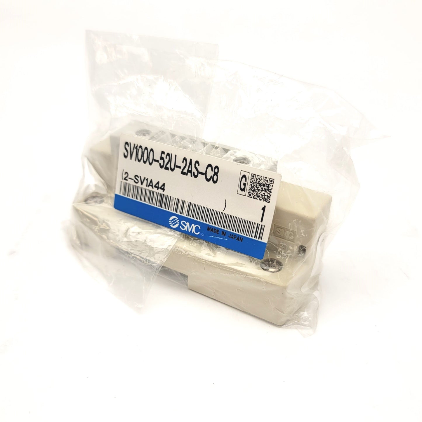 New SMC SV1000-52U-2AS-C8 SS5V1 U-Side Manifold End Plate Assembly