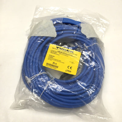 New – Open box Turck CSNM CKNM 12-9-22 Cordset Cable M23 12-Pin, 9-Wire Male to Female, 22m
