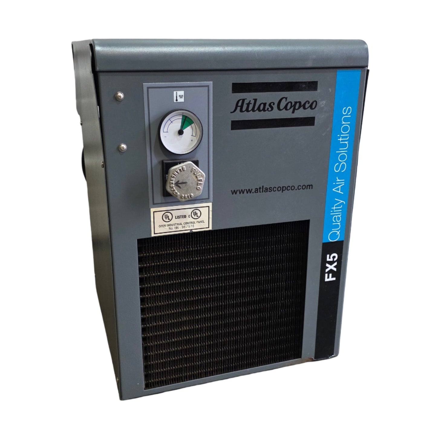 Used Atlas Copco FX5 Non-Cycling Refrigerated Air Dryer 115VAC 60Hz, 74CFM, 232psi