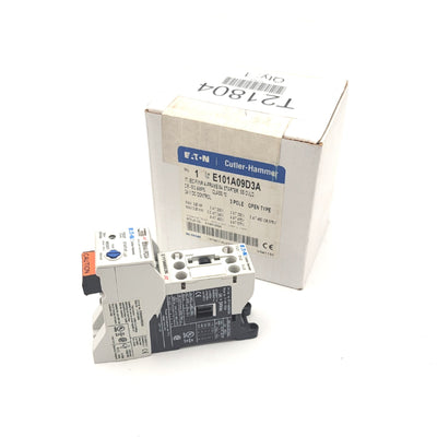 New Eaton E101A09D3A Non-Reversing Starter W/Overload Protection 3-Pole 9A 4kW 575V