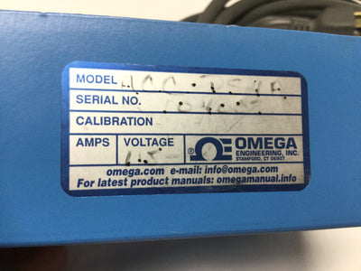 Used Omega ACC-PS4A Triaxial 3-Axis Accelerometer Power Supply 24VDC, 0.5Hz-100kHz