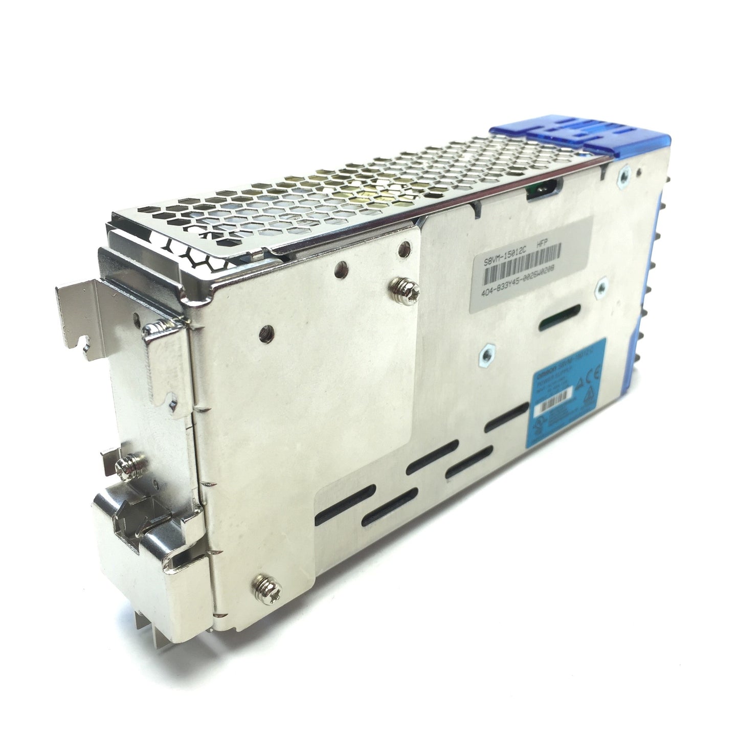 Used Omron S8VM-15012 C Power Supply Input: 100-240VAC 2A, Output: 12VDC 12.5A