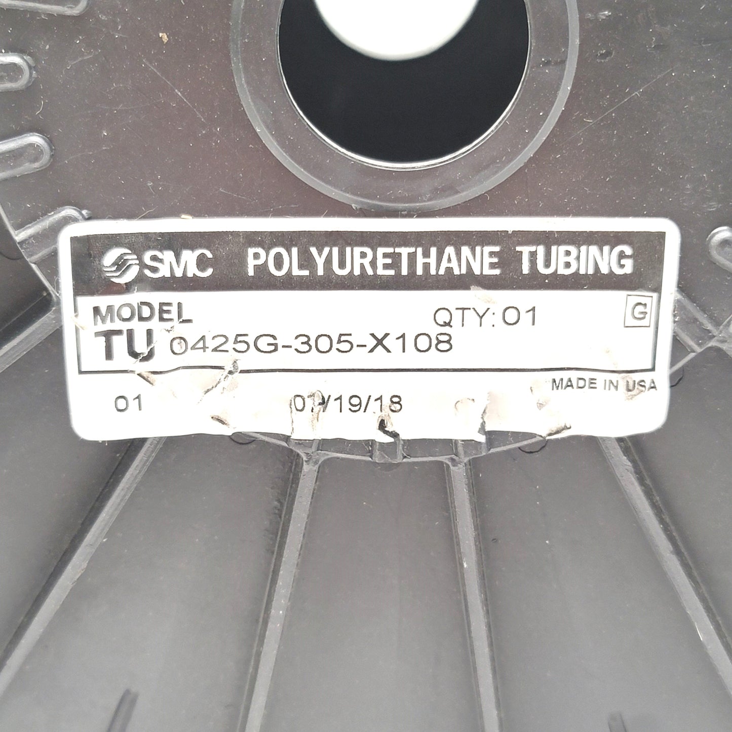 New SMC TU0425G-305-X108 Polyurethane Pneumatic Tubing 4mmO.D. 2.5mmI.D. 305 Meters