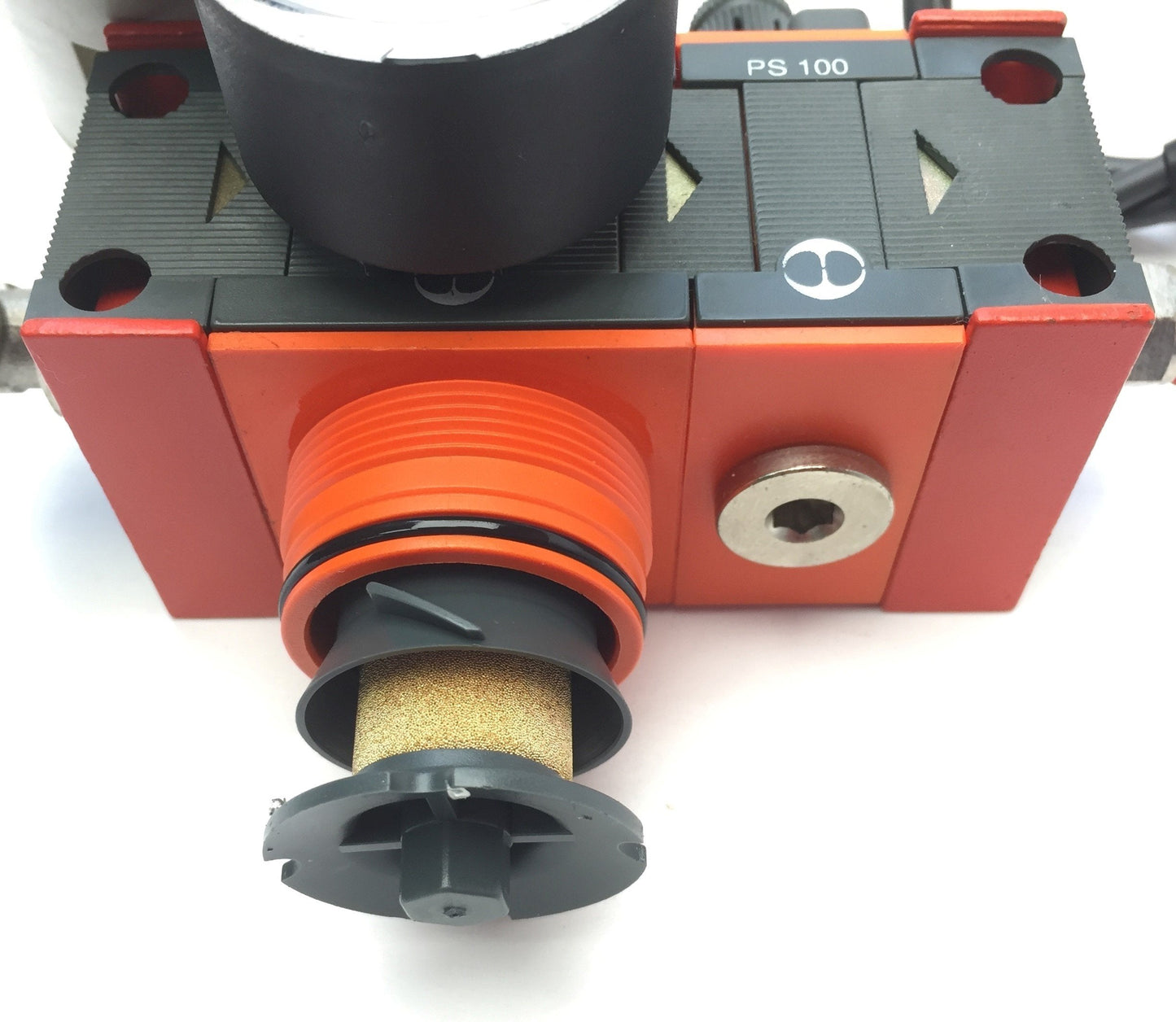 Used Skillair FR100 20 Pneumatic Air Filter Regulator & PS 100 Switch, 1/4" NPT, 20µm