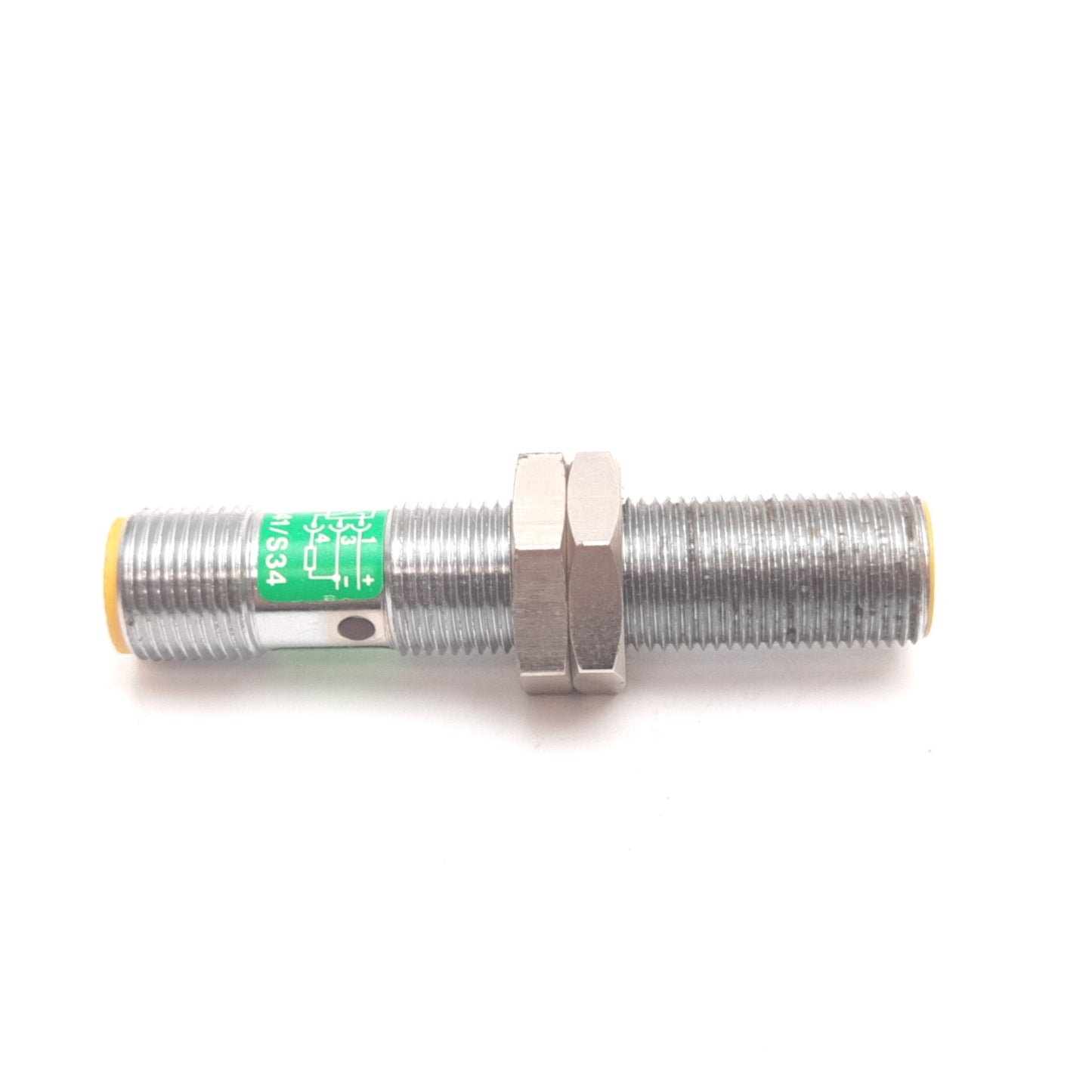 Used Turck Bi2-M12-AP4X-H1141/S34 Inductive Proximity Sensor, 2mm, 10-30VDC 200mA PNP