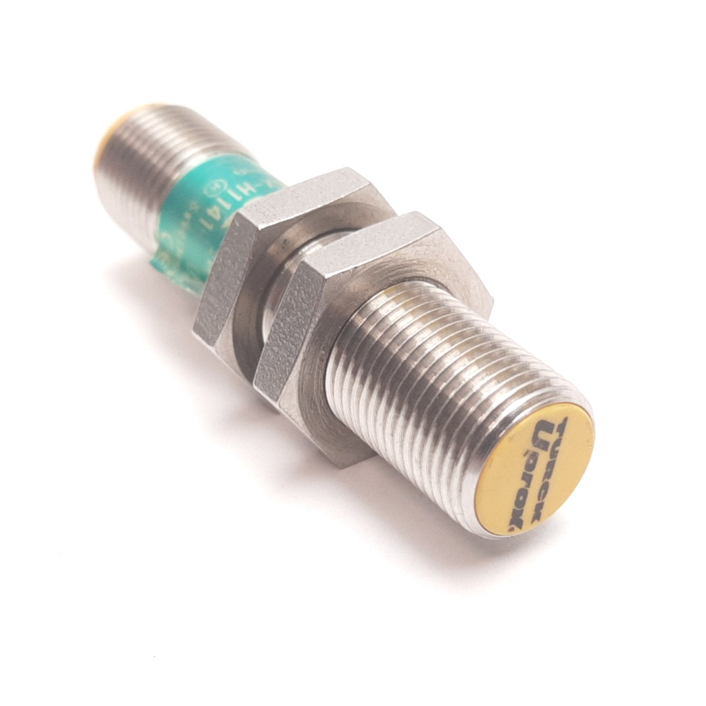 Used Turck Bi3U-EM12-AN6X-H1141 Inductive Proximity Sensor, 3mm, 10-30VDC, NPN N/O