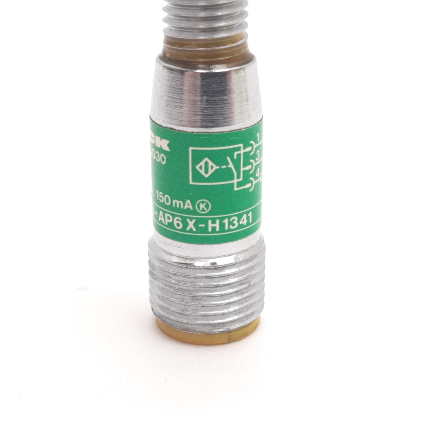 Used Turck Bi1-G08-AP6X-H1341 Inductive Proximity Sensor, 1mm, 10-30VDC 150mA PNP N/O