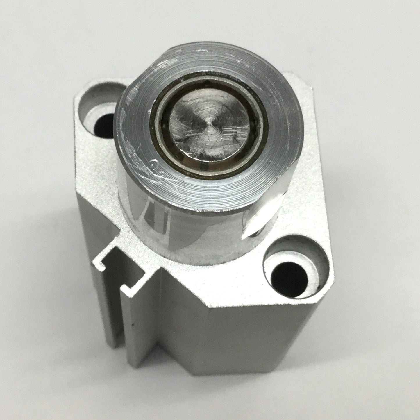 Used SMC RSDQB20-10D Compact Stopper Cylinder, Double-Acting, 20mm Bore, 10mm Stroke