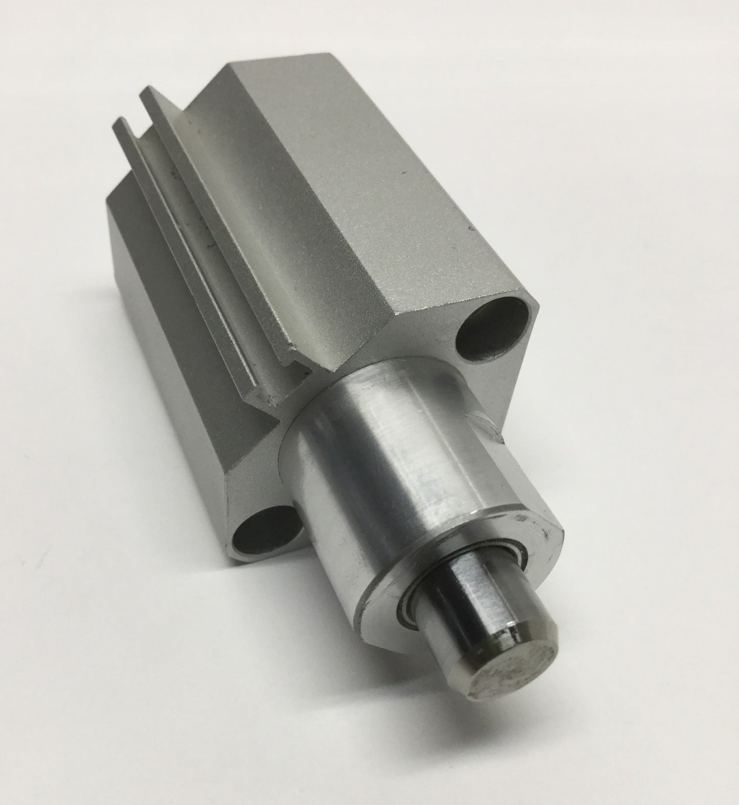 Used SMC RSDQB20-10D Compact Stopper Cylinder, Double-Acting, 20mm Bore, 10mm Stroke