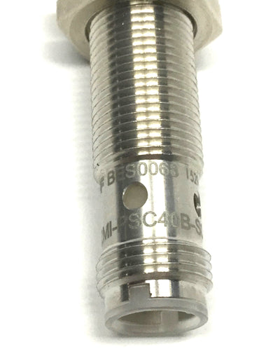 Used Balluff BES0068 Inductive Proximity Sensor, 4mm, 10-30VDC, PNP-NO, 3-Pin M12