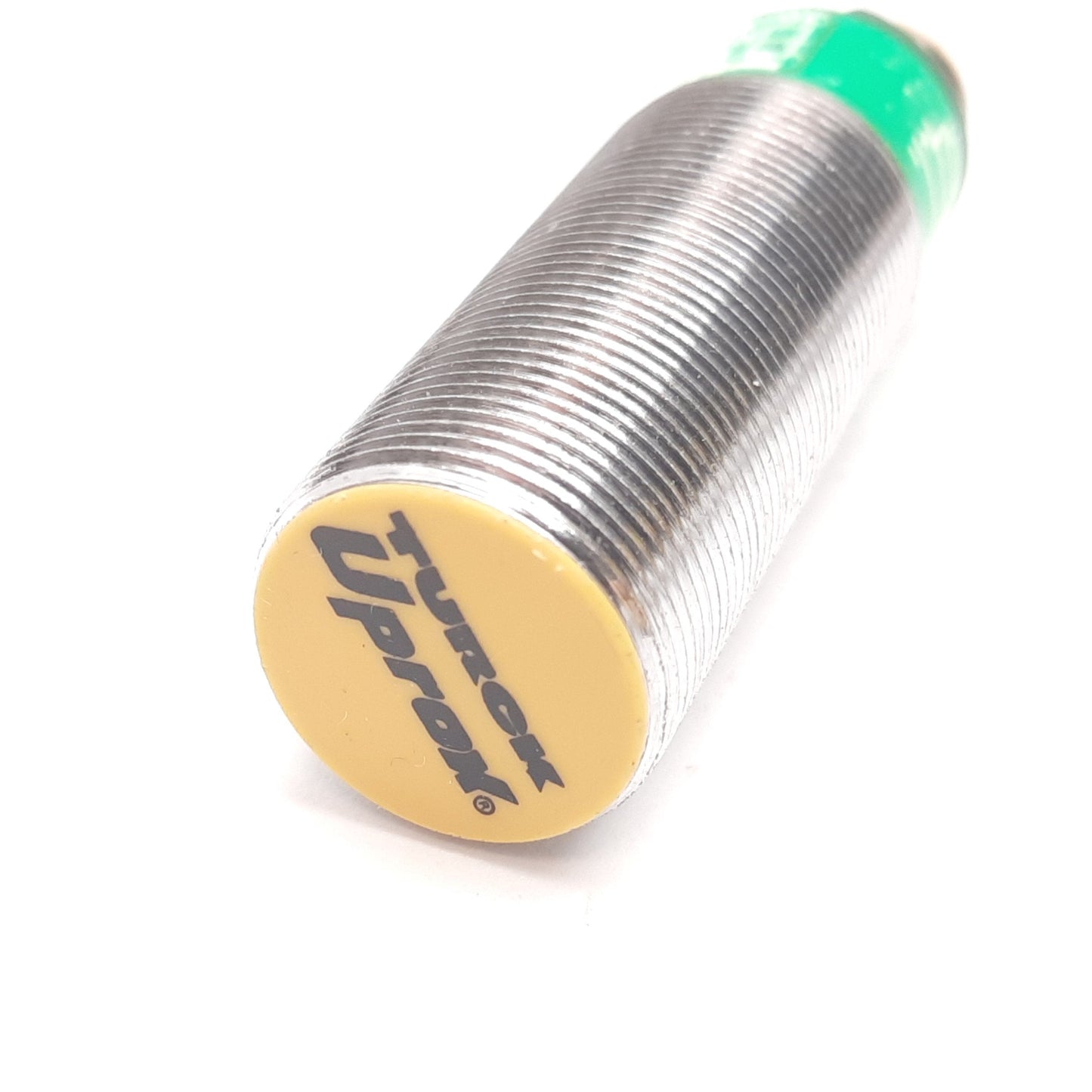 Used Turck Bi5U-M18-AN4X-H1141 Inductive Proximity Sensor, 5mm, 10-65VDC 200mA, NPN