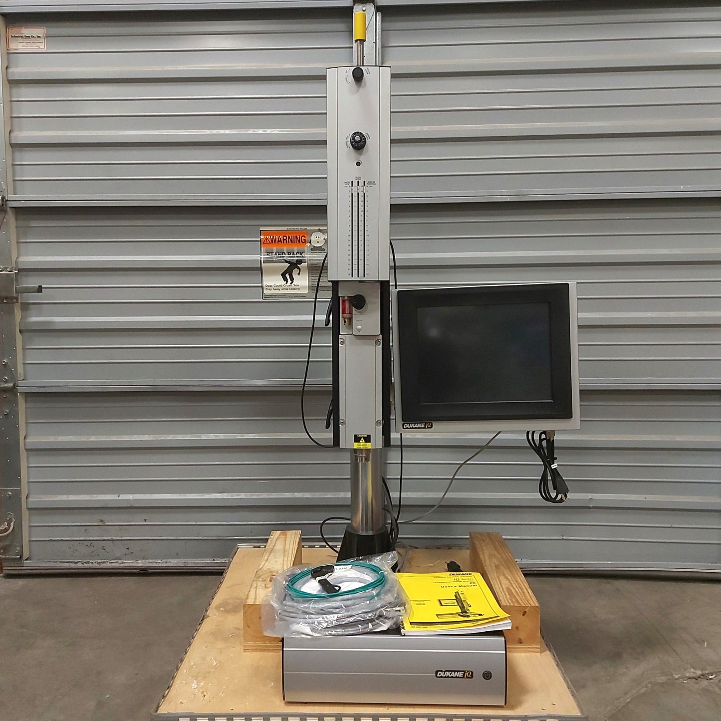 New – Open box Dukane 43Q220 IQ ES Ultrasonic Welder System 20kHz 1800W 15" HMI 7" 540lb Stroke