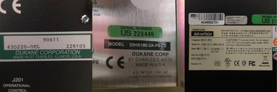 New – Open box Dukane 43Q220 IQ ES Ultrasonic Welder System 20kHz 1800W 15" HMI 7" 540lb Stroke