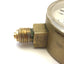 Used Tecsis EN562 Oxygen Pressure Gauge 0-16 bar, 2" Diameter Face, G1/4" Thread
