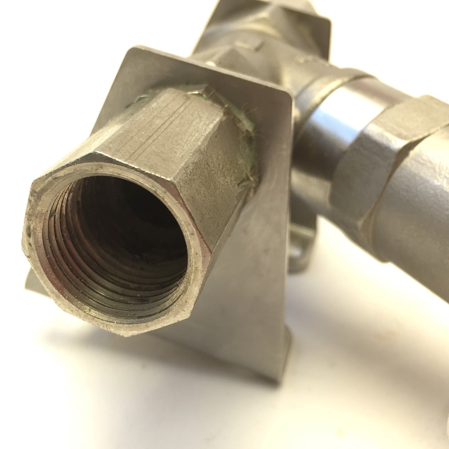 Used End Automation DG2D3111015 Stainless Steel Pressure Valve, G1/2" Thread, 25 bar