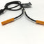 Used IFM MK5208 T-Slot Cylinder Sensor Dual Magnetic Switch, (2x) PNP-NO, 10-30VDC