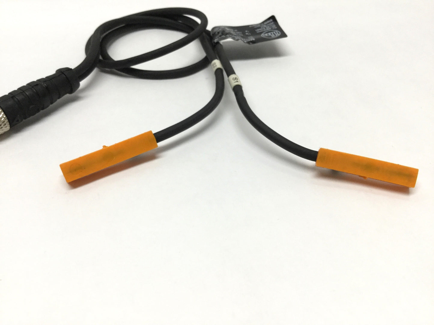 Used IFM MK5208 T-Slot Cylinder Sensor Dual Magnetic Switch, (2x) PNP-NO, 10-30VDC