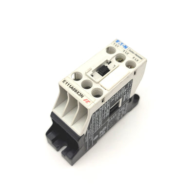 Used Eaton E111A09X3N Non-Reversing Motor Contactor 3-Pole 24VDC, 575VAC, 9A, 4kW
