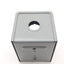 Used Allen Bradley 800H-1HZ Pushbutton E-Stop Enclosure, Gray, 30mm, Steel, *Holes*