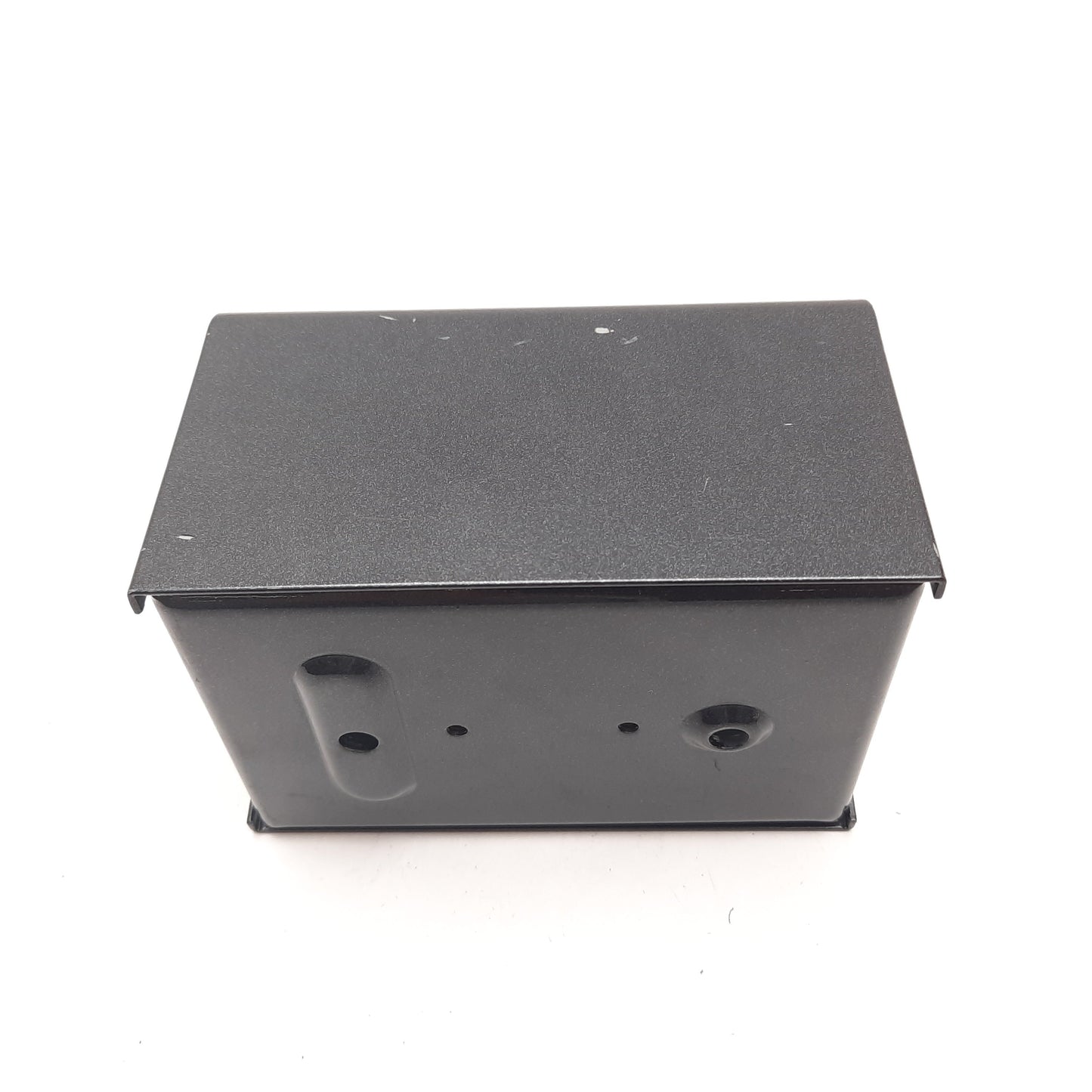 Used Allen Bradley 800H-1HZ Pushbutton E-Stop Enclosure, Black, 30mm, Steel, *Holes*