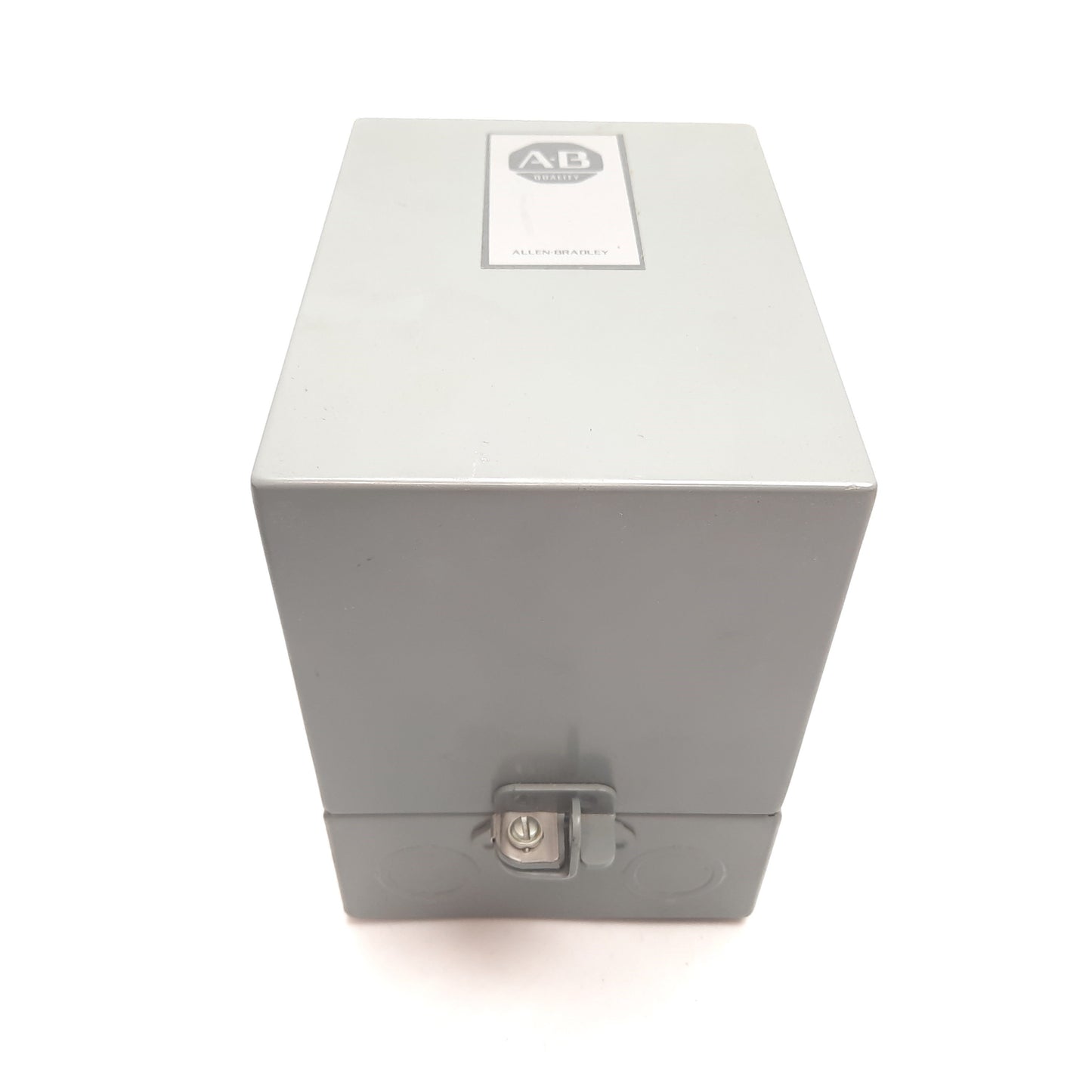 Used Allen Bradley 700-N31 Relay Enclosure, Gray, Steel, 6.75" x 4.75" x 6.75" *Holes