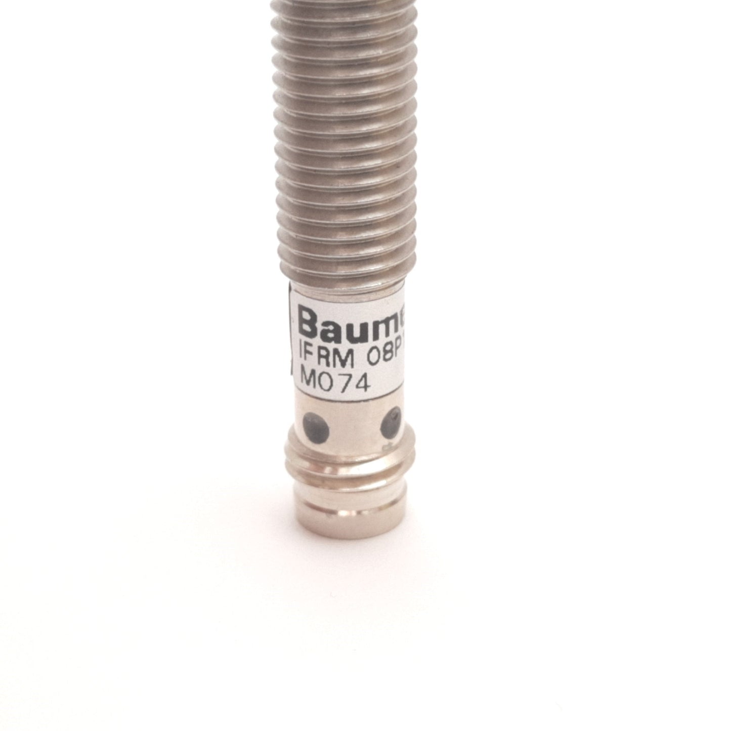 Used Baumer IFRM 08P1703/S35L Inductive Proximity Sensor, 2mm, PNP, 3-Pin M8
