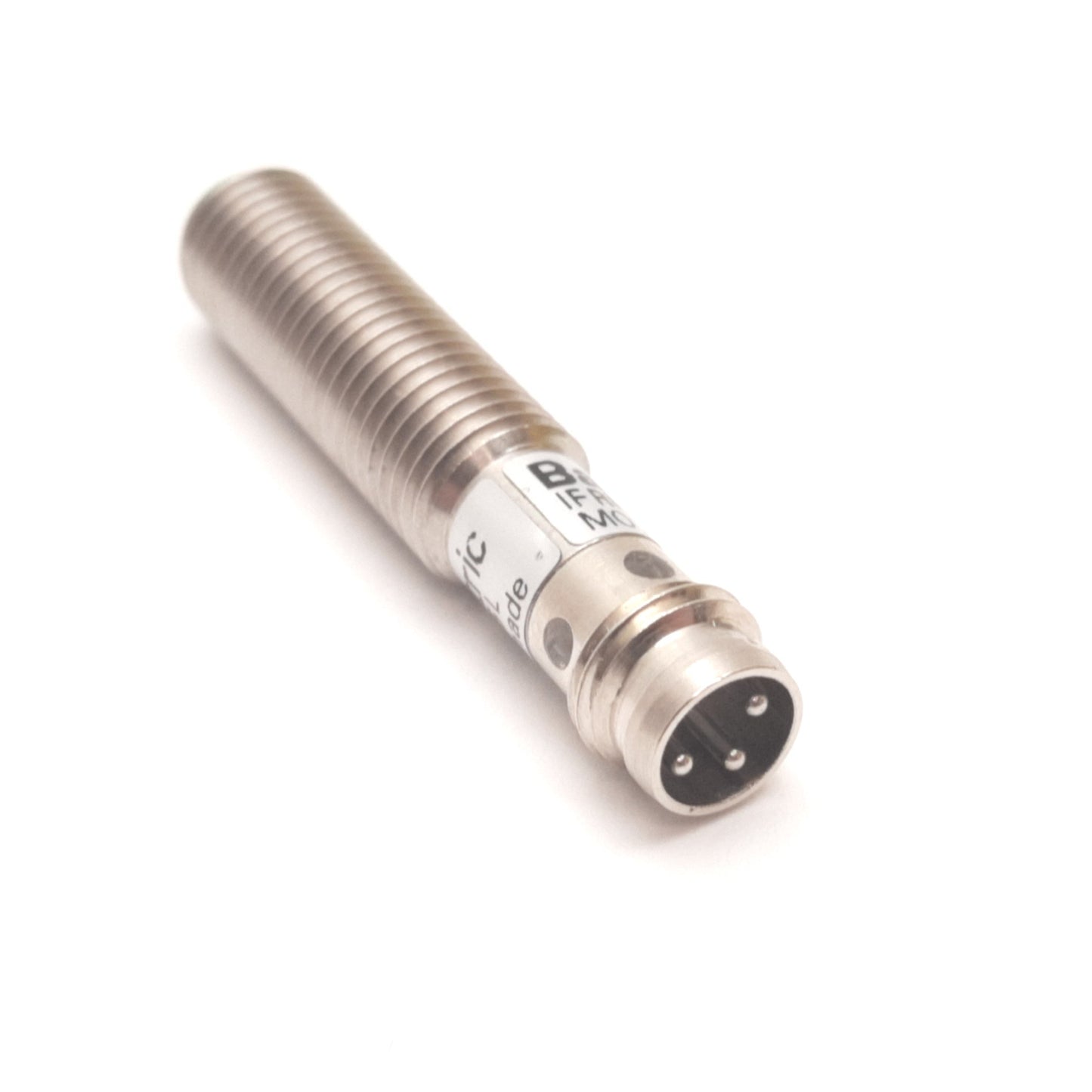 Used Baumer IFRM 08P1703/S35L Inductive Proximity Sensor, 2mm, PNP, 3-Pin M8