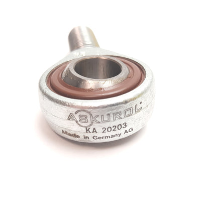 Used ASKUBAL KA 20203 Tie Rod End, Bore Diameter: 16mm, Right Hand Thread