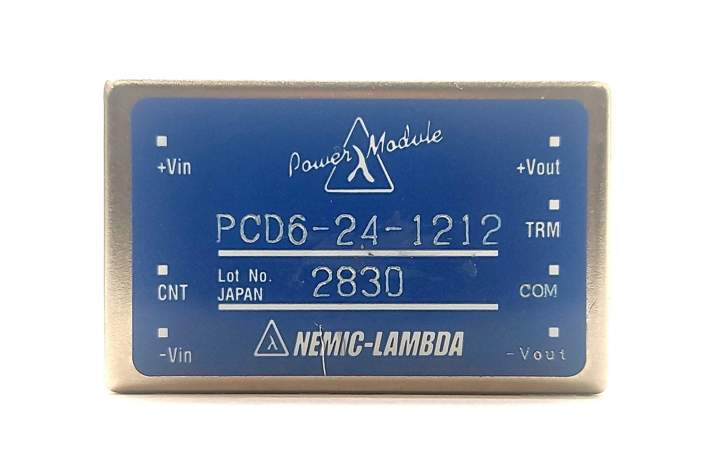 Used NEMIC-LAMBDA PCD6-24-1212 Through Hole Power Supply 24VDC to 12/15VDC 6W